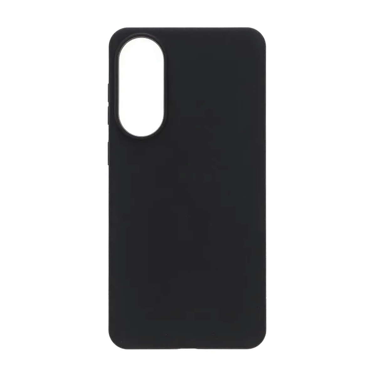 Samsung Galaxy S25 Edge mobilskal silikon svart baksida
