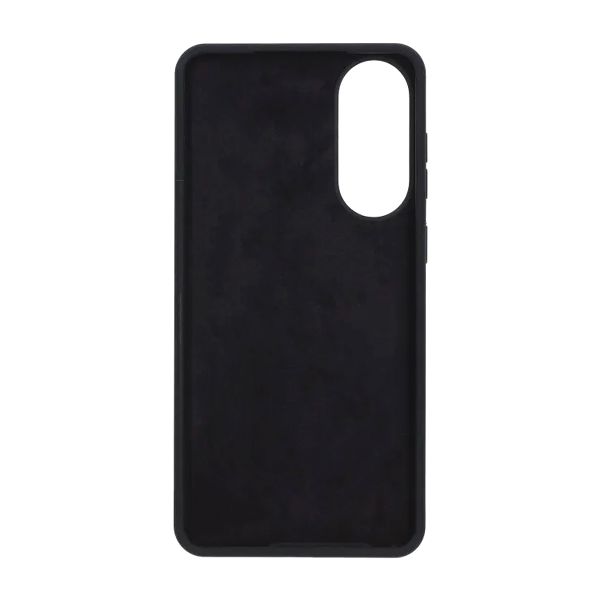 Samsung Galaxy S25 Edge mobilskal silikon svart utskärningar