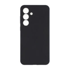 Samsung Galaxy S25 FE skal i silikon, svart, baksida