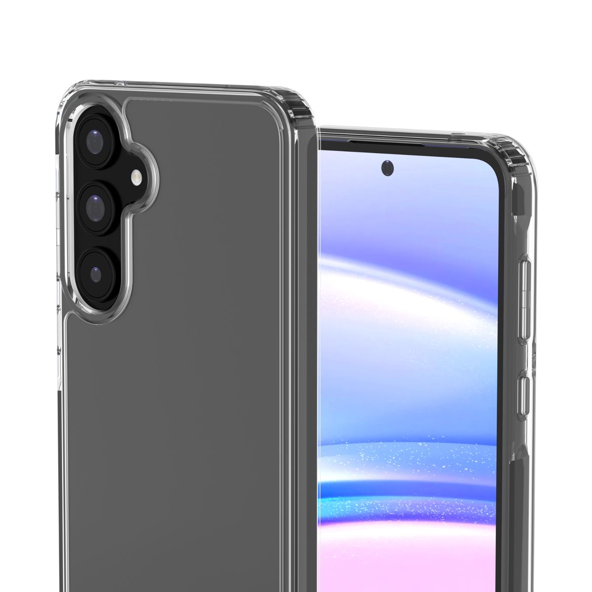 Samsung Galaxy S25 mobilskal stöttåligt transparent