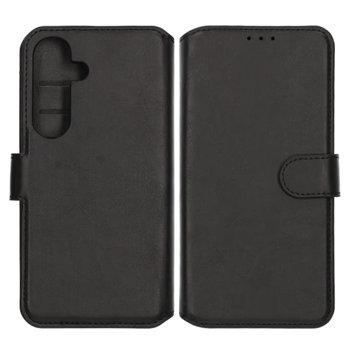 Samsung Galaxy S25 Plånboksfodral Magnet Svart bild 1