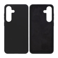 Samsung Galaxy S25 Plus mobilskal i silikon, svart