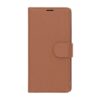 Samsung Galaxy S25 Ultra planboksfodral med stativ - brun