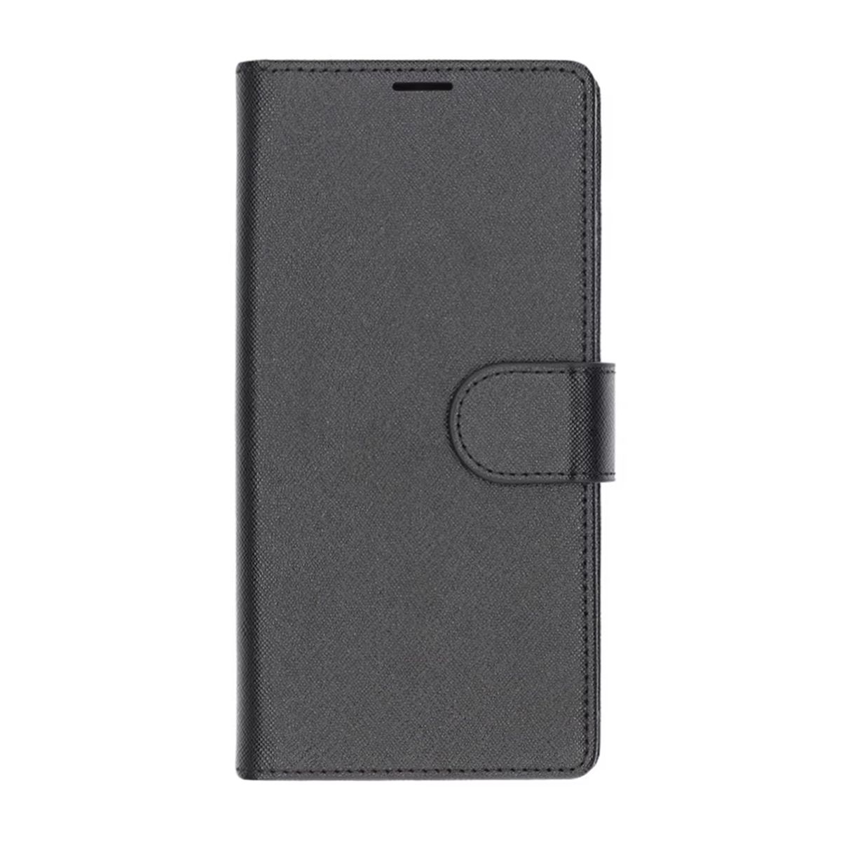 Samsung Galaxy S25 Ultra planboksfodral med stativ - svart