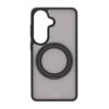 Samsung Galaxy S26 MagSafe-skal med roterbart ringstativ i svart matt