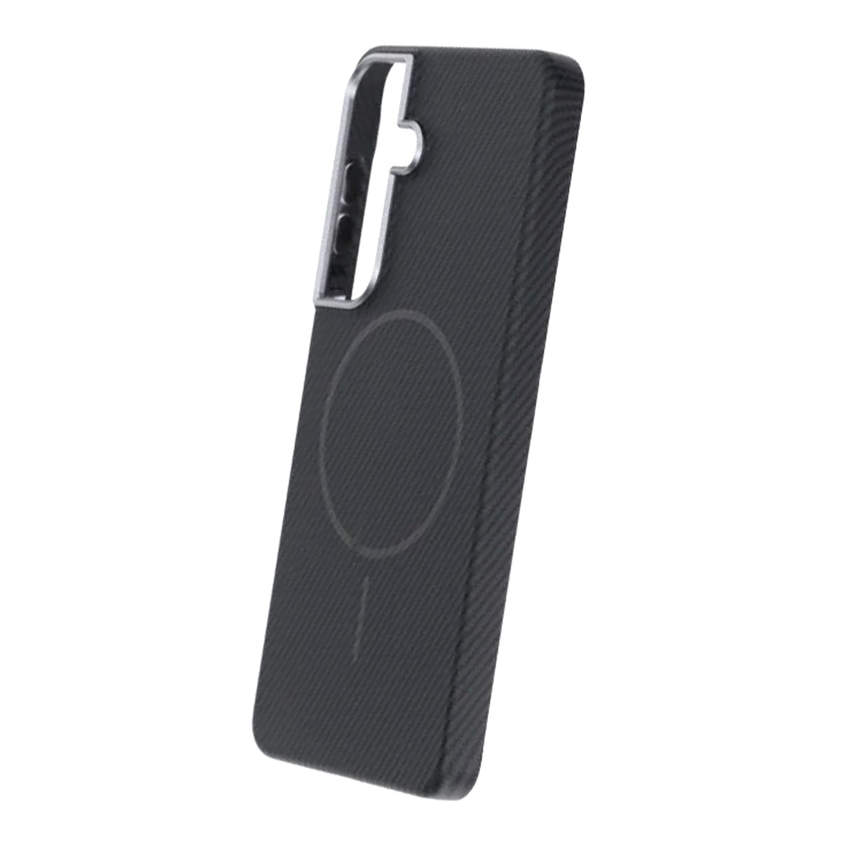 Samsung Galaxy S26 Plus MagSafe-skal carbonmönster svart