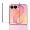 Samsung Galaxy Z Flip 8 skärmskydd härdat glas bulk monterat på telefon