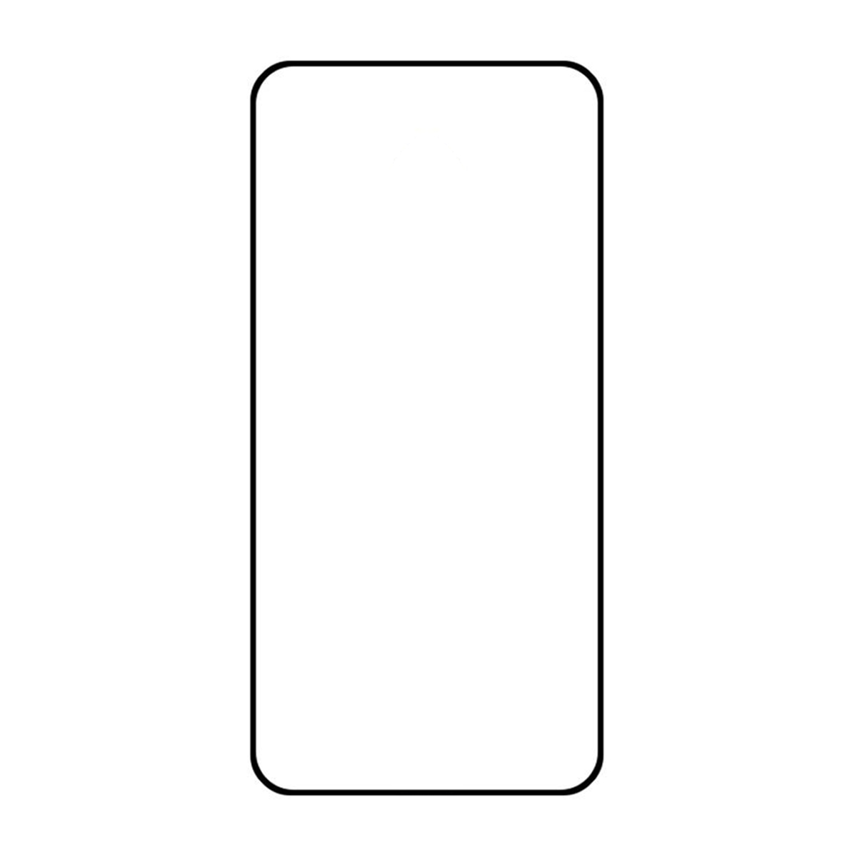 Skärmskydd monterat på Samsung Galaxy S25 FE