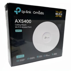 TP-Link Omada EAP673 V1 trådlös accesspunkt Wi-Fi 6 vit