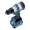 Makita DF001GZ borr-/skruvdragare snett framifrån - 40 V, 140 N·m