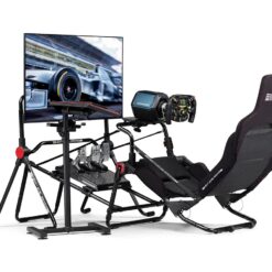 Next Level Racing Formula Lite Pro cockpiten med ratt, pedaler och skärm (säljs separat)