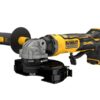 DeWALT DCG404N-XJ vinkelslip med 125 mm skiva, sedd från sidan