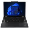 Lenovo ThinkPad X13 Yoga Gen 4, uppfälld laptop framifrån