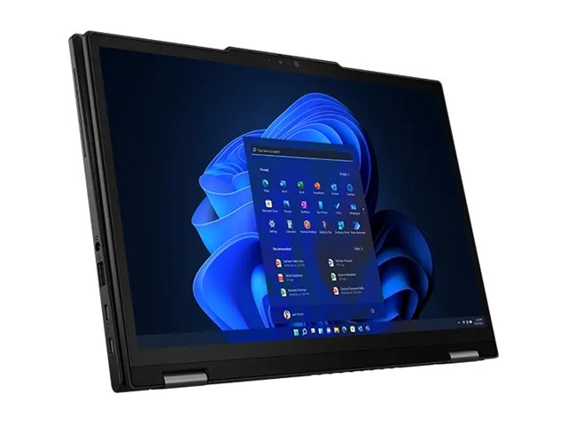 Lenovo ThinkPad X13 Yoga Gen 4, skärm sedd rakt framifrån