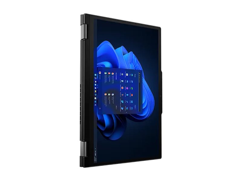 Lenovo ThinkPad X13 Yoga Gen 4, sedd från sidan i tablet-läge