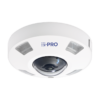 i-PRO WV-S4556LA 360 graders fisheye-kamera för utomhus, vit med IR-lampor