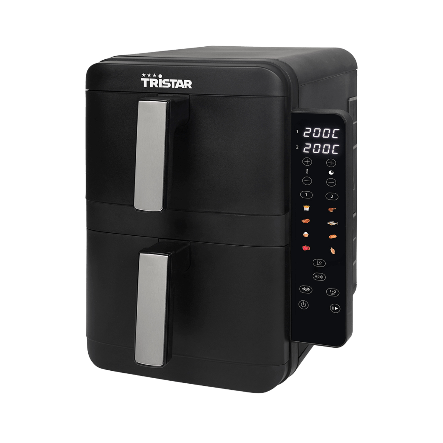 Tristar Airfryer FR-9074 – Tristar FR-9074 dubbel airfryer med digital panel