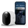 Arlo Pro 6 övervakningskamera i vitt med livebild i mobilappen