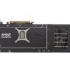 ASUS Prime Radeon RX 9070 XT OC Edition grafikkort sett bakifrån med backplate