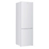 Vit Candy kyl/frys kombi 180x55 cm sedd i vinkel