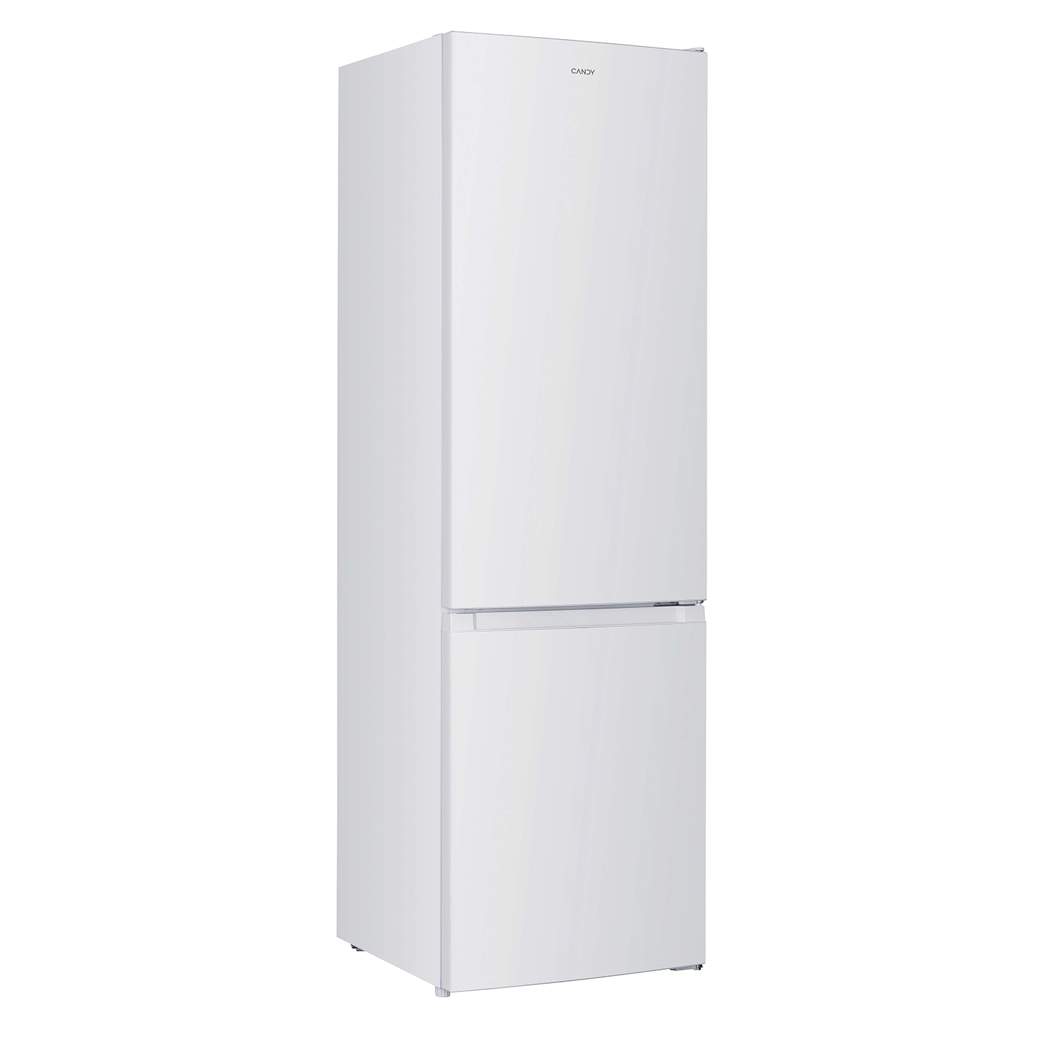 Vit Candy kyl/frys kombi 180x55 cm sedd i vinkel