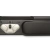 Contour RollerMouse Pro3 centralmus i svart, sedd framifrån