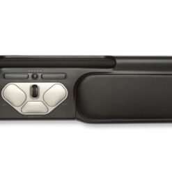 Contour RollerMouse Pro3 centralmus i svart, sedd framifrån