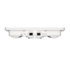 Undersidan av D-Link DAP-X3060OU accesspunkt med LAN-port för PoE och konsolport