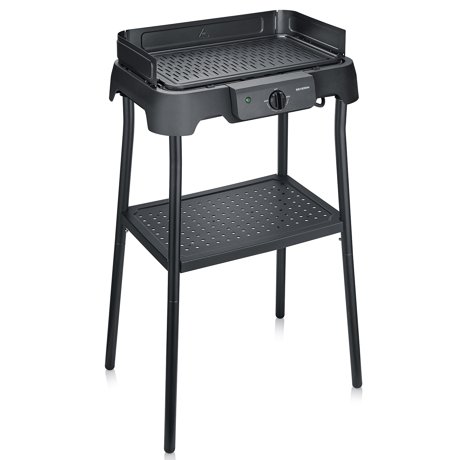 Severin PG 8596 elgrill med stativ och grillplatta
