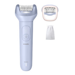 Philips Epilator Series 8000 BRE708/00 epilator med tillbehör och förvaringsfodral