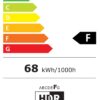 EU-energietikett för Ernitec 55 tum 4K UHD övervakningsskärm