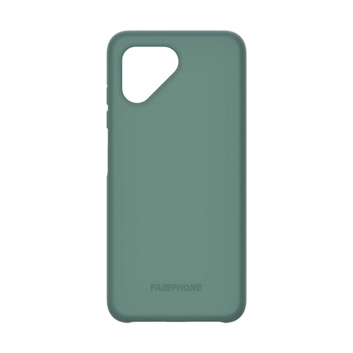 Skyddsskal till Fairphone 4 i färgen grön, framifrån