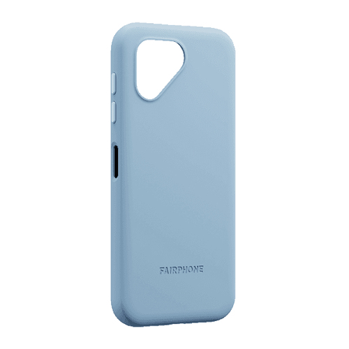Skyddsskal till Fairphone 5 i färgen himmelsblå, alternativ vy