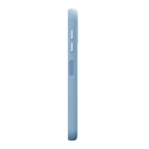 Skyddsskal till Fairphone 5 i färgen himmelsblå, ytterligare vy