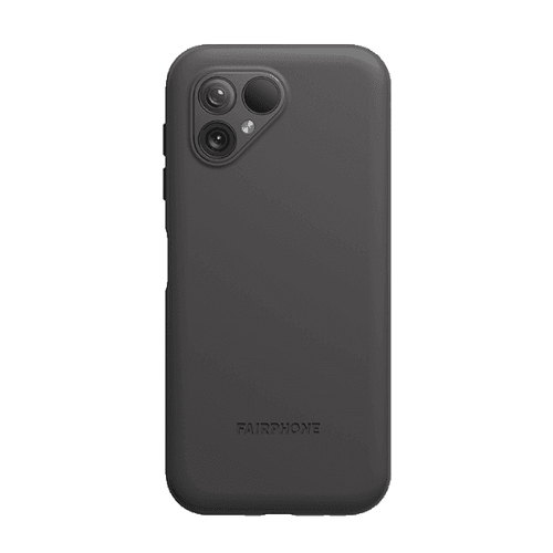 Skyddsskal till Fairphone 5 i färgen matt svart, vy 4