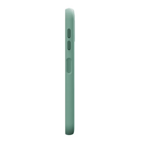 Skyddsskal till Fairphone 5 i färgen mossgrön, ytterligare vy