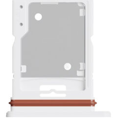 Fairphone 6 SIM-hållare i färgen vit, alternativ vy