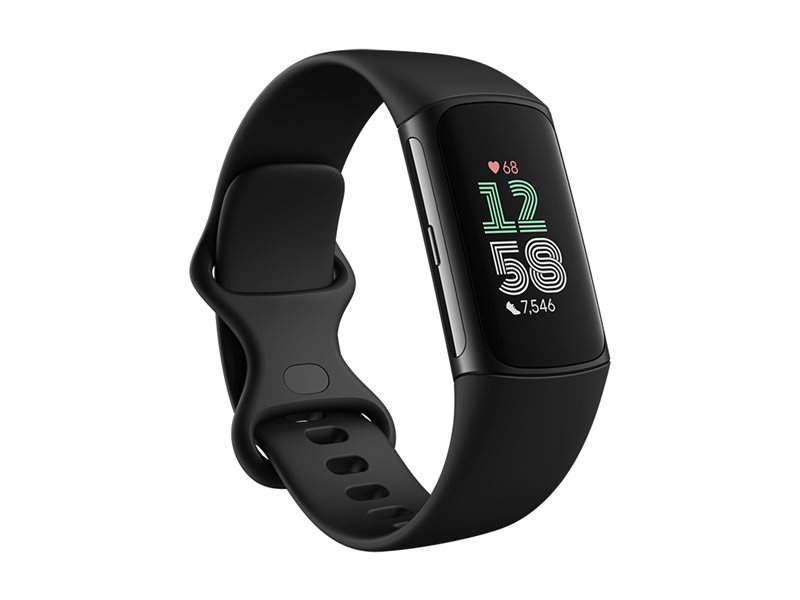 Fitbit Charge 6 Aktivitetsarmband med GPS och EKG - Obsidian