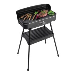 Fritel Starter BBQ 2246 elgrill för trädgård med ben, svart