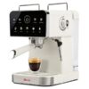 Girmi MC55 Caffè Sonata beige espressomaskin med färgdisplay, portafilter och espresso