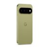 Google Pixel 11 i grönt sedd snett bakifrån
