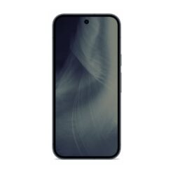 Framsidan på Google Pixel 11 i svart (Obsidian) med OLED-skärm