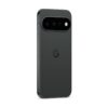 Google Pixel 11 i svart sedd snett bakifrån