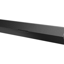 HP Z G3 soundbar i svart, snett framifrån