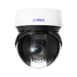 i-PRO WV-S66300-Z4L PTZ-kamera för utomhus, vit dome med svart kupol och 40x zoom