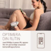 Philips Lumea IPL 8000-serien BRI932/00 användning tillsammans med lumea ipl-appen
