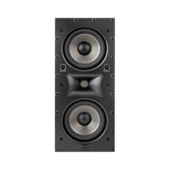 JBL Studio 6 88LCR vit inbyggnadshögtalare med två 8-tums baselement