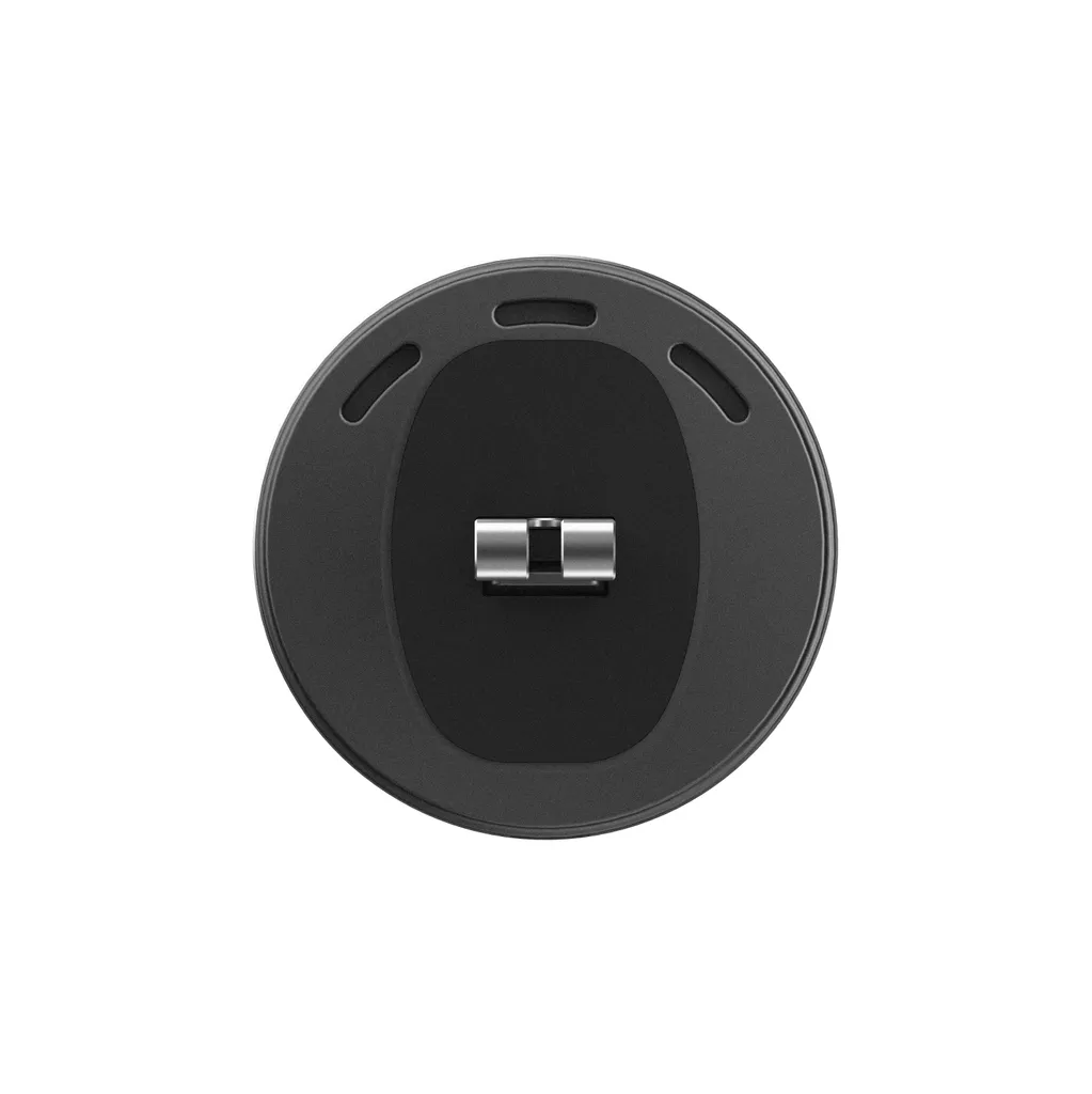 Baksidan på svart Joyroom MagSafe bilhållare med fästplatta