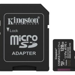 Kingston Canvas Select Plus microSDXC 128GB minneskort med SD-adapter