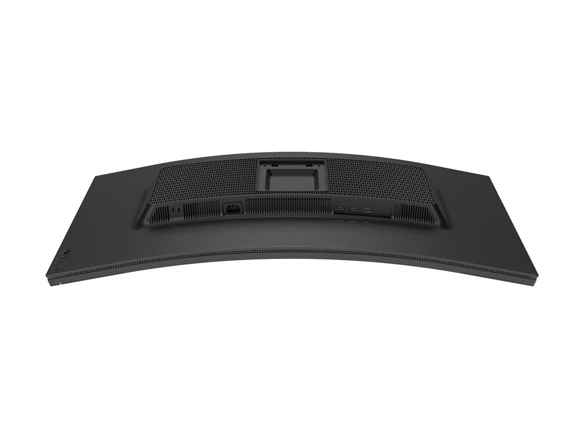 Lenovo Legion 34W-2c sedd ovanifrån som visar skärmens böjning